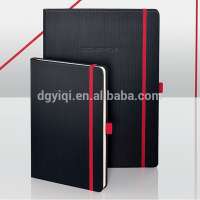 LN-885 Custom Leather Elastic Notebook