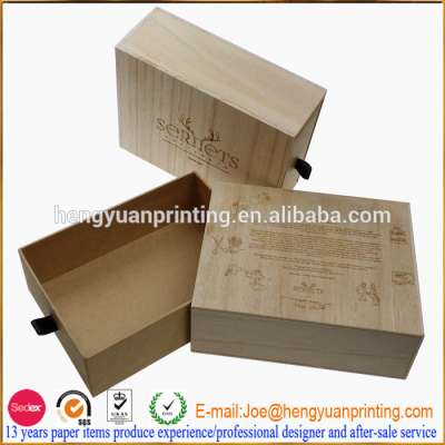 Unfinished wooden boxes wholesale wooden shoe box CH1226